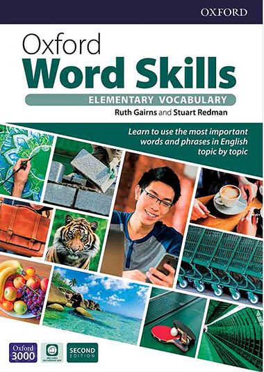 Oxford Word Skills Elementary 2nd سایز کوچک (وزیری)