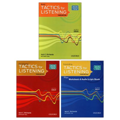 پک سه جلدی کتاب Tactics for Listening